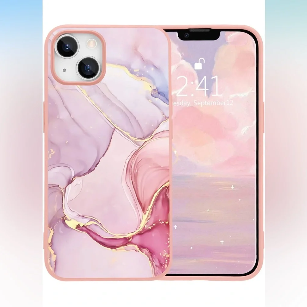 Abstract Art Phone Case for iPhone 12 /12 Pro Shockproof Cover